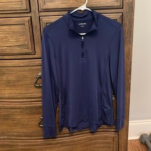 Ladies Land’s End   3/4 Zip   Blue   Size Small 6-8. Perfect for Golf